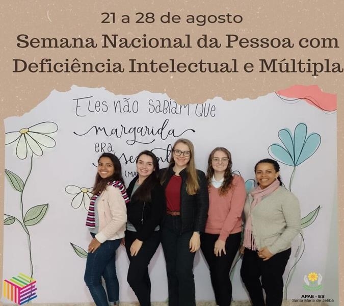 SEMANA NACIONAL DA PESSOA COM DEFICIÊNCIA INTELECTUAL E MÚLTIPLA