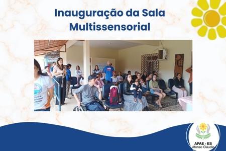 imagem Inauguração da Sala Multissensorial