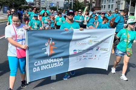 imagem Caminhada da Inclusão reúne cerca de mil pessoas em Vitória