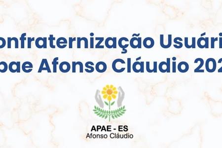 imagem Confraternização Usuários  Apae Afonso Cláudio 2024.