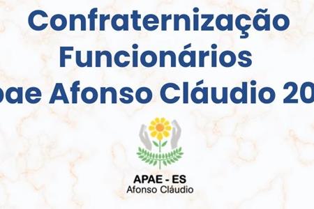 imagem Confraternização Funcionários Apae Afonso Cláudio 2024