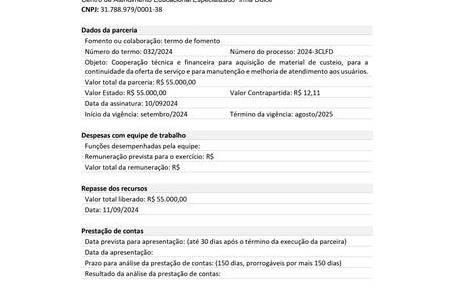imagem PARCERIA FIRMADA COM A SETADES