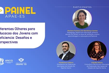 imagem Painel vai discutir os desafios e perspectivas da educação de jovens com deficiência no ES
