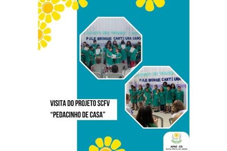 imagem Visita Projeto SCFV Pedacinho de Casa
