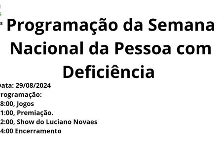 imagem Semana Nascional da Pessoa com Deficiência Intelectuale Múltipla- Encerramento 