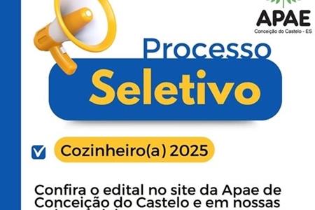 imagem EDITAL 06/2025 - COZINHEIRO(A)