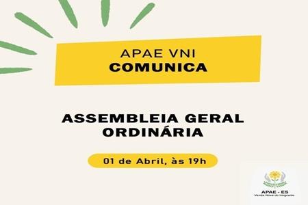 imagem Edital convocação de Assembleia Geral Ordinária