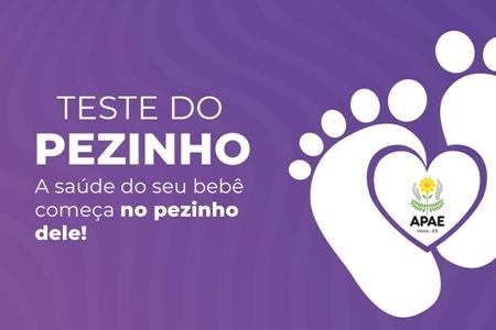 imagem Junho Lilás - Mês de Conscientização sobre o Teste do Pezinho 