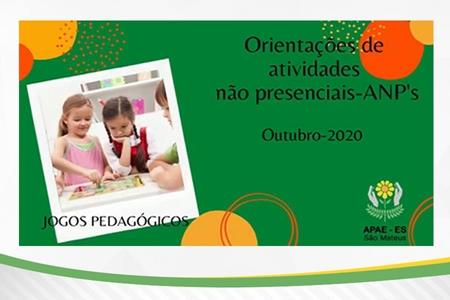 imagem Atividades não presenciais- ANP´s -Jogos Pedagógicos