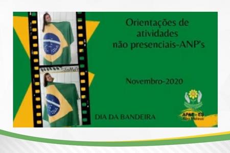 imagem Atividades não presenciais-ANP´s - Dia da Bandeira.
