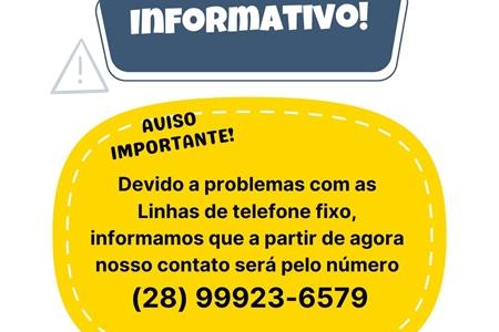 imagem AVISO IMPORTANTE